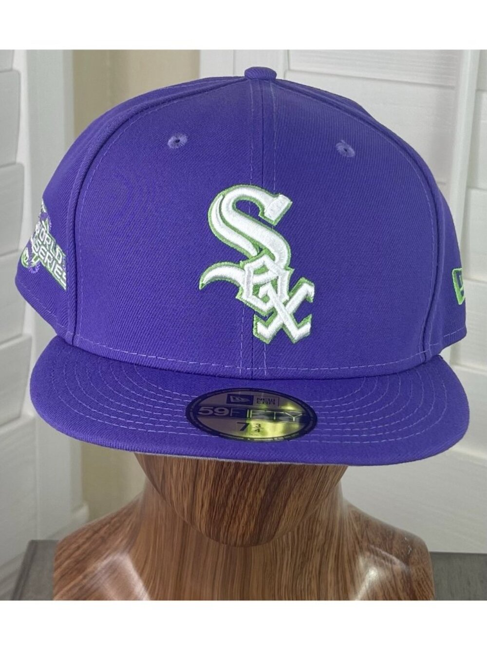 New Era 59Fifty MLB Chicago White Sox 2005 World Series Patch - Fitted Hat 7 3/4